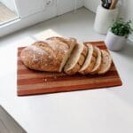 Ceviz Ağacı Şerit Desenli Epoksi Ekmek ve Sunum Tahtası - Görsel 5